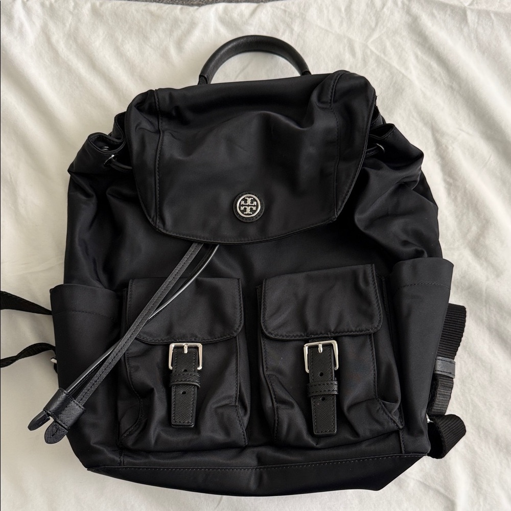 Tory Burch Nylon Flap backpack